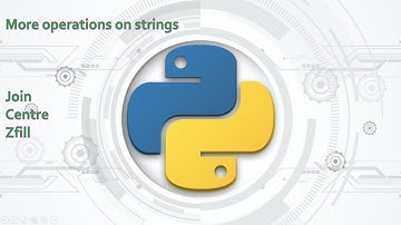 18.Complete Python Basics for Automation - Join/center/zfill Operations on Strings