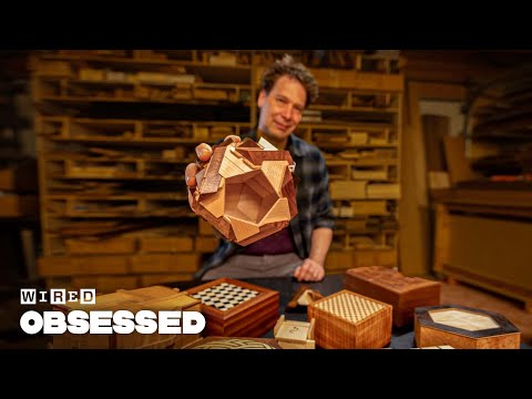 How This Guy Makes the World's Best Puzzle Boxes | Obsessed | WIRED - YouTube