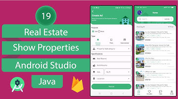 Real Estate App | 19 Show Properties | Android Studio | Java