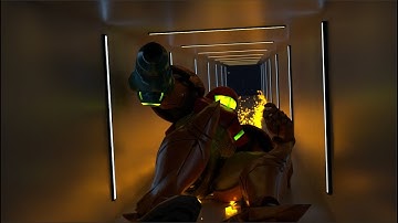 Metroid Dread inspired animation I made in Blender (AKA Samus Ball Samus Ball lol)