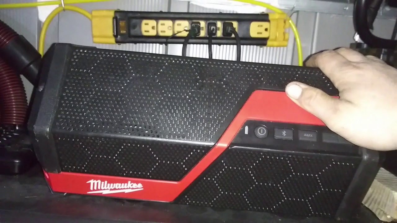 milwaukee multiplatform jobsite radio YouTube