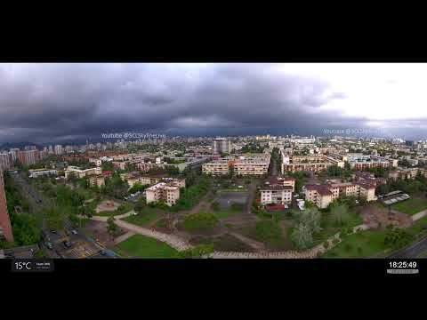 Live webcam view of Ñuñoa Skyline & Andes Panorama