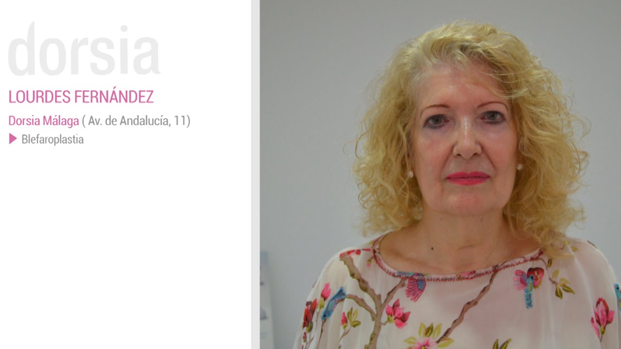 Blefaroplastia - Testimonio Lourdes Fernández estética meaning in spanish