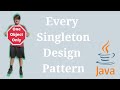 Java Singleton Design Pattern Tutorial (Eager, Lazy, Double Check Locking, Bill Pugh, and Enum)
