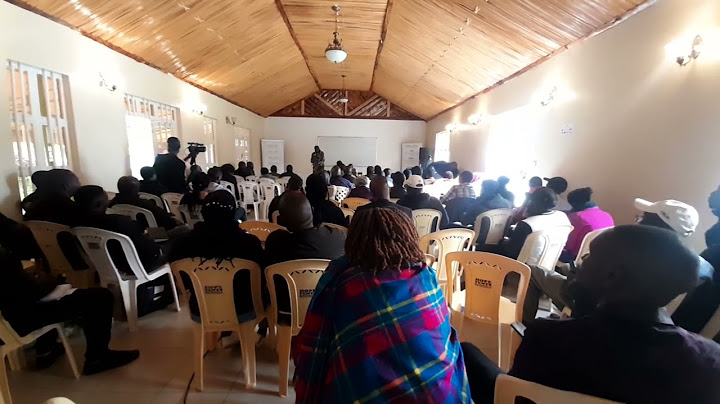 Uncle Fred Obachi Machoka Word Of Advice To Gusii Scribes at Fred Ranch Isinya During Their Vacation