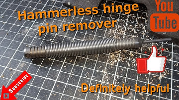 Hammerless hinge pin remover (Review) (449)