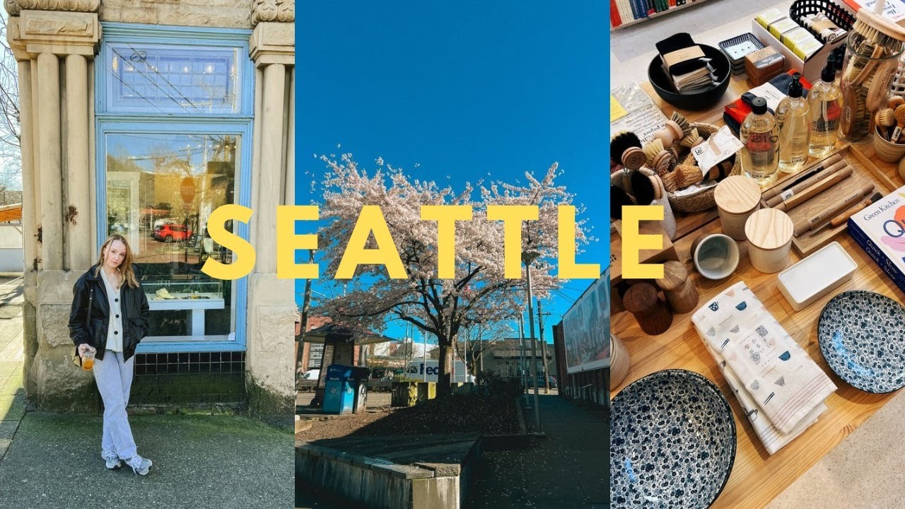 Cozy Work Week Vlog 💻 ☕  | Olive Young Haul, WFH Life & Seattle Weekend