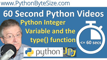Python Integer Variable and the type function