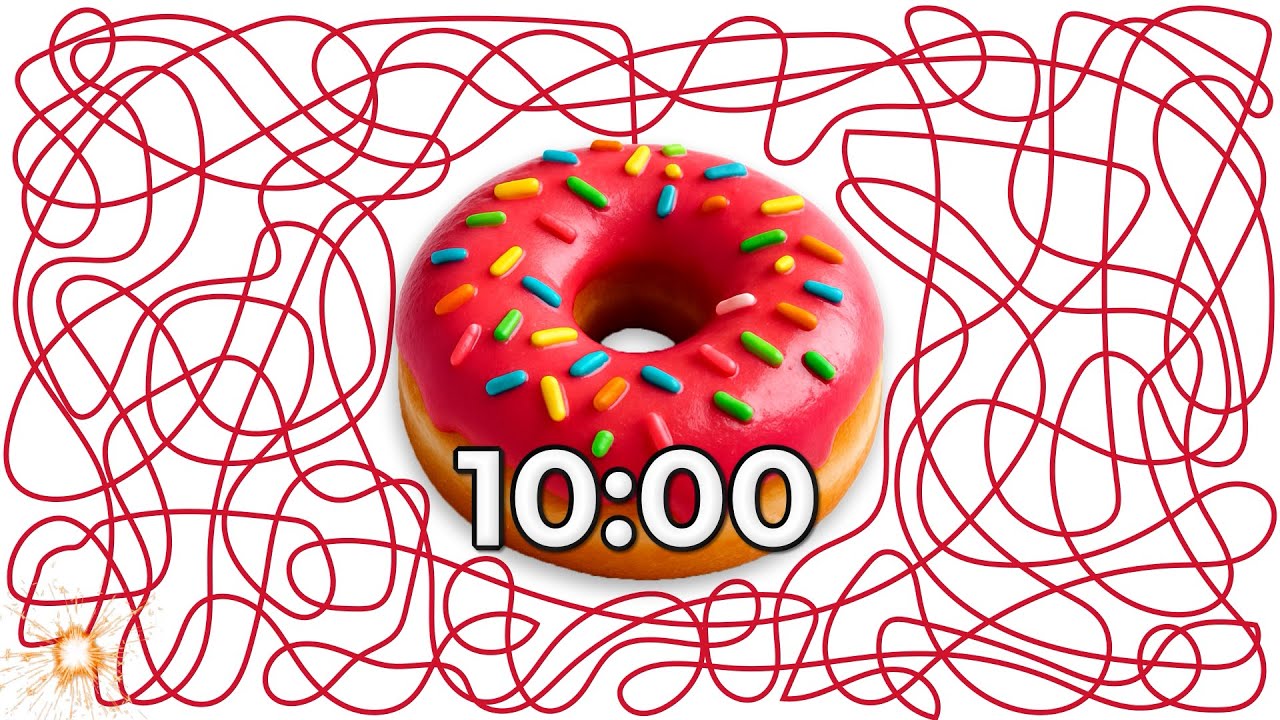 10 Minute [DONUT] Timer 🍩💥 | Fun Countdown! - YouTube