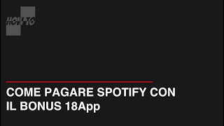 Come pagare spotify con 18app screenshot 4