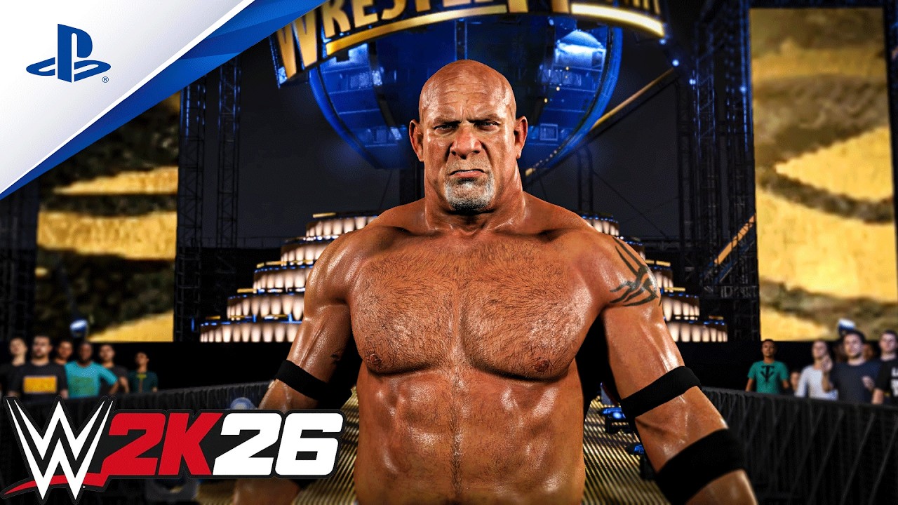 Первый взгляд на Голдберга😱WWE2K26 | Геймплей WWE2K26 в раннем доступе. Выход на арену на Wrestle...