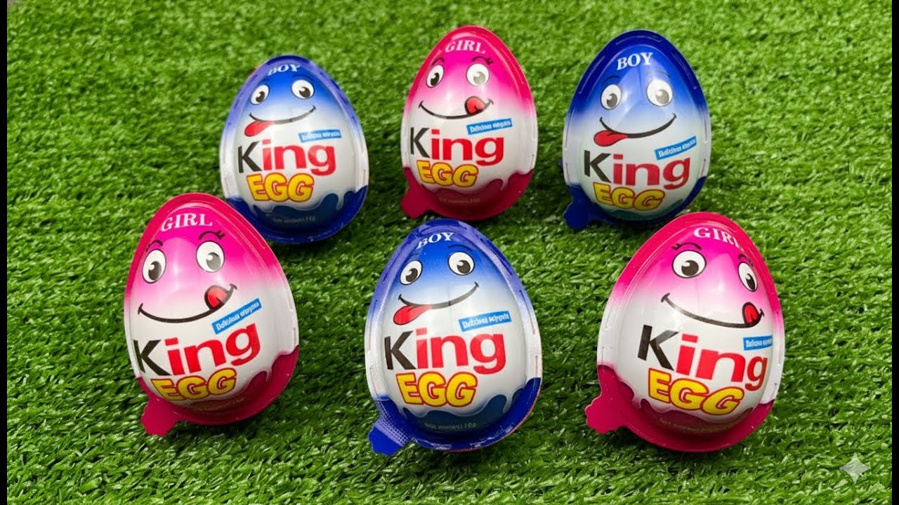 King Egg| Satisfying ASMR sweets video | Gummy, chocolate, and lollipop unboxing