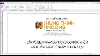 Thuyết minh biện pháp thi công cốp pha nhôm Thuyết minh biện pháp thi công cốp pha nhôm