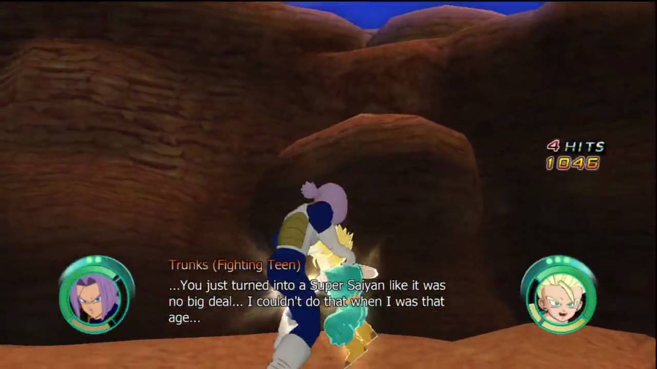 Dragonball Raging Blast[HD]: What If Saga - Battle 1: Training with Himself (HD Test)