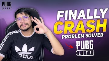 😍 FINALLY ! CRASH PROBLEM FIXED IN PUBG MOBILE LITE