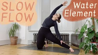 SLOW FLOW: Water Element | 35-Minute All Levels Yoga & Meditation Practice with Oceana Mariani screenshot 4