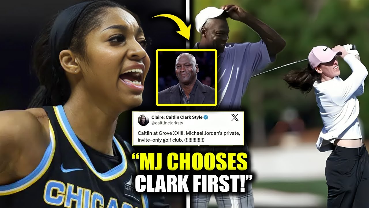 Angel Reese LOSES IT As Caitlin Clark Gets VIP Invite From Michael Jordan!