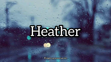 Conan Gray - Heather (Pronunciación)