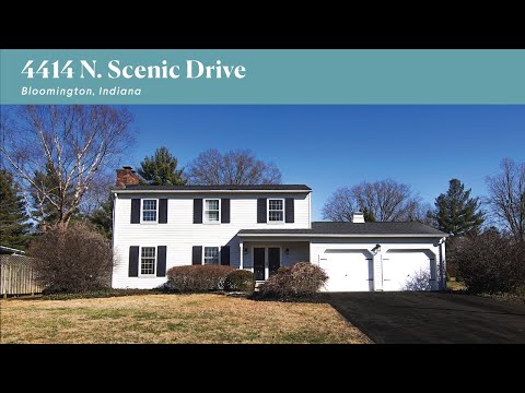 4414 Scenic Dr, Bloomington, IN home video tour