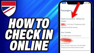 How To Check In British Airways Online - Easy Fix