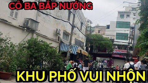 CẢ KHU PHỐ VUI HẲN CÙNG NHAU GIÚP CÔ BA BẮP NƯỚNG