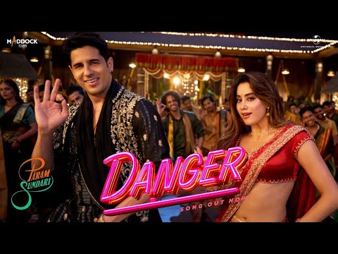 Laal Color Ki Saari Me Kudiye Tu Danger Lagti Hai (Official Video) | Param Sundari | Sidharth,Jhanvi