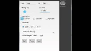 Bill Tip Calculator