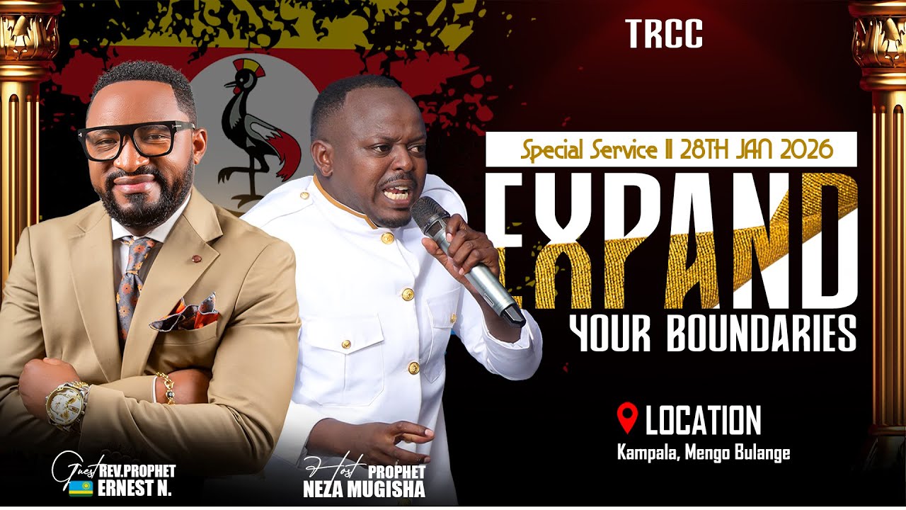 Expand your boundaries with Prophet neza m. xavier.  Rev.Prophet Ernest N.