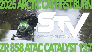 2025 Arctic Cat ZR 858 ATAC Catalyst 137 First Burn