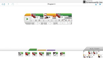 How to use the Ultrasonic Sensor in the Lego Mindstorms EV3 programming application for Chromebooks