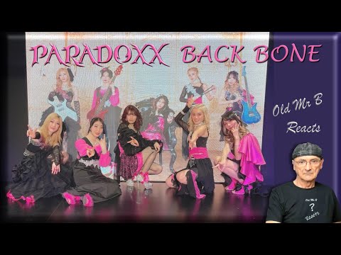 PARADOXX - BACK BONE (from 1st Album "逆説のSINGULARITY") (Reaction)