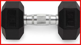 Weider Rubber Hex Dumbbell