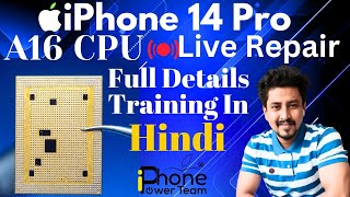 How to remove & install iPhone 14 Pro A16 CPU | Live Training in safest & Easiest Method  #cpu