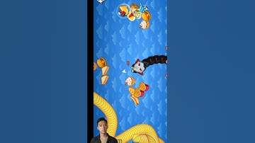 worms merge idle io snake #shorts