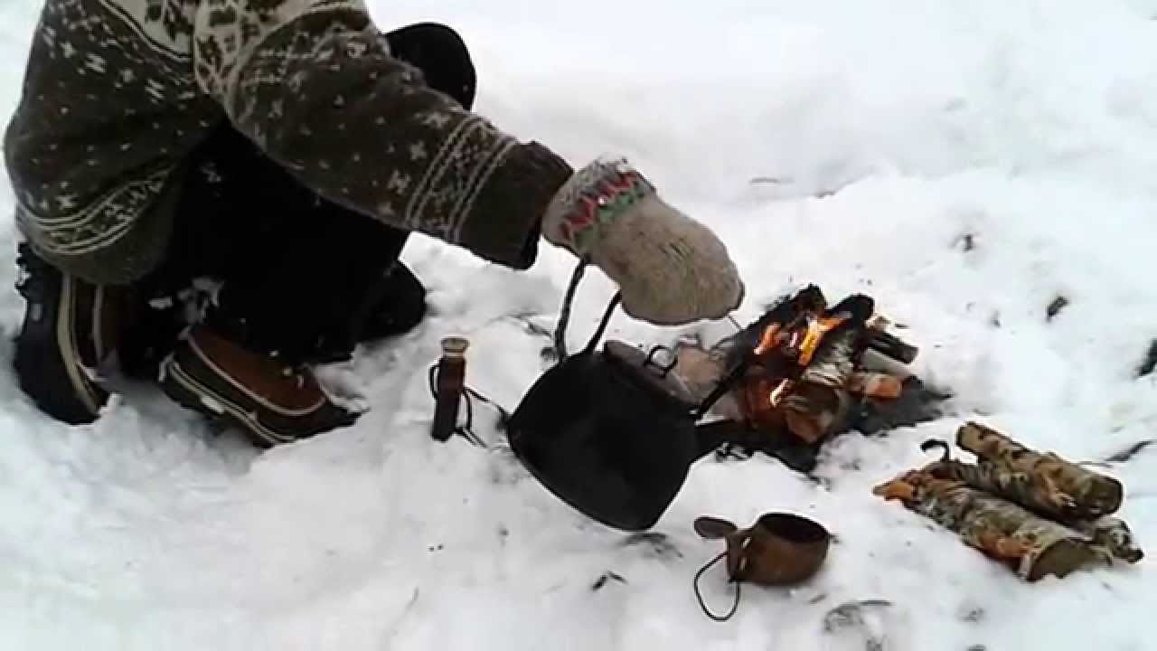 A cup of warm berry juice at HaliPuu forest