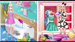 Beauty Doll's House Cleaning Videos games for Kids - Girls - Baby Android İOS Free 2015 screenshot 5