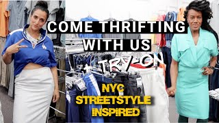 Thrifting at Deseret Industries, Inspired by the NYC #STREETSTYLE| #ThriftersAnonymous