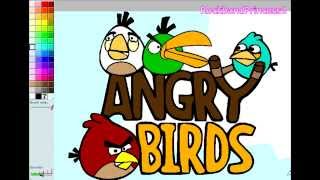 Kolorowanka Ptaki Angry Birds screenshot 2