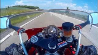 Honda NSR 250 SP acceleration and top speed test [HD]