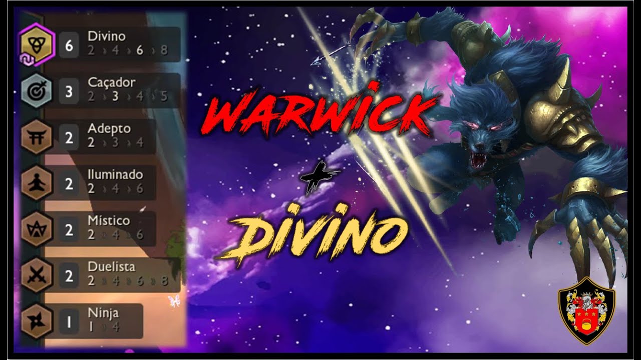 Warwick DIVINO - Teamfight Tactics | TFT BR | Patch 10.21