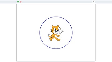 How to draw circle from center on scratch and pictoblox