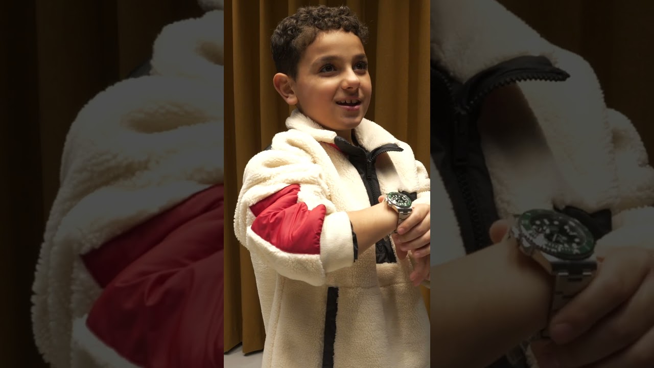 YOUNGEST CUSTOMER PICKS FIRST ROLEX! 🥹 