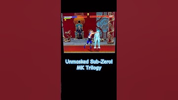 Unmasked Sub-Zero in Mortal Kombat Trilogy Komplete! ALL Finishers! #mortalkombat #retrogaming