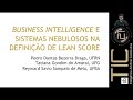SBTIC 2021 - Business intelligence e sistemas nebulosos na definição de lean score