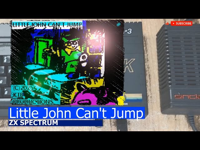 jump and sing 他 ZX Spectrum -=Little John Can't Jump=- - YouTube