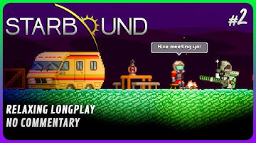 A Quiet Journey Through the Stars✨| Starbound No Commentary Gameplay | #1