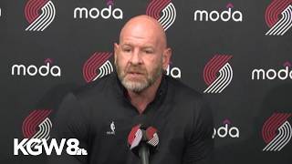 Joe Cronin | Portland Trail Blazers Media Day interviews
