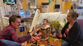 Micah meets the man who saved his life