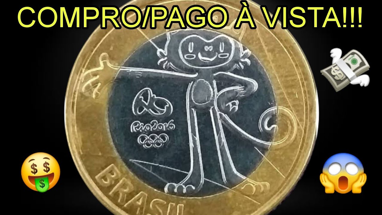 COMPRO MOEDAS DAS OLIMPÍADAS (qualquer modalidade e mascotes) Pago avista!