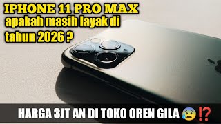 HP IPHONE ⁉️ harga 3jtaan murah nya gak ngotak || Iphone 11 pro max apakah masoh layak di tahun 2026